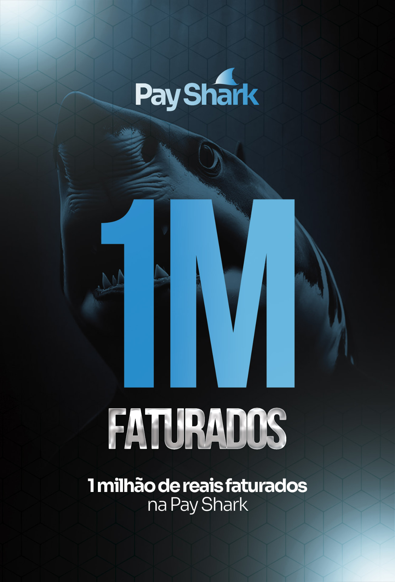 Placa Pay Shark 1M faturados